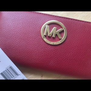 NWT Michael Kors large wallet